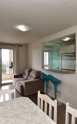 Apartamento para alugar com 58m², 2 quartos e 1 vagaSala