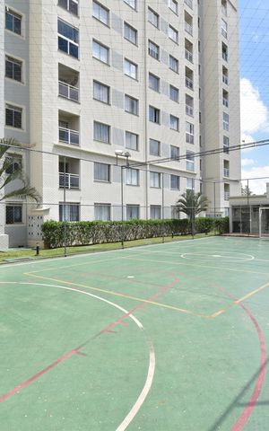 Apartamento para alugar com 58m², 2 quartos e 1 vagaÁrea comum - Quadra Poliesportiva