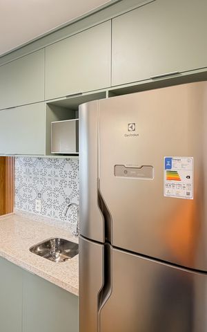 Studio para alugar com 29m², 1 quarto e sem vaga Studio para alugar com 29m², 1 quarto e sem vagaCozinha