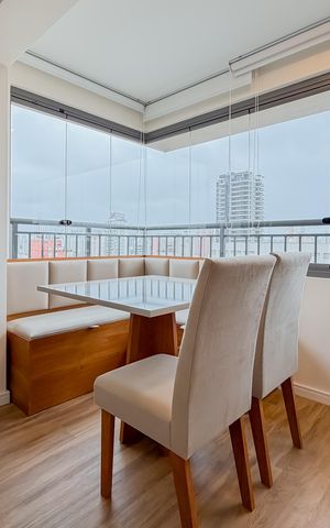 Studio para alugar com 29m², 1 quarto e sem vaga Studio para alugar com 29m², 1 quarto e sem vagaVaranda