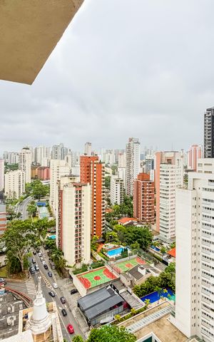 Studio para alugar com 29m², 1 quarto e sem vaga Studio para alugar com 29m², 1 quarto e sem vagaVaranda - Vista