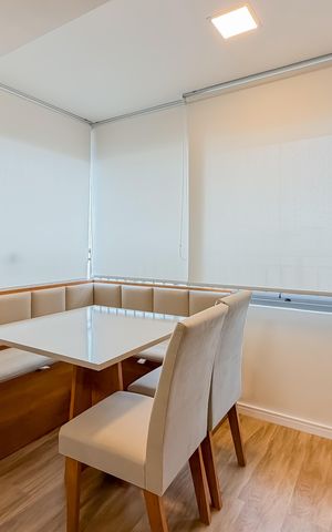 Studio para alugar com 29m², 1 quarto e sem vaga Studio para alugar com 29m², 1 quarto e sem vagaPersianas