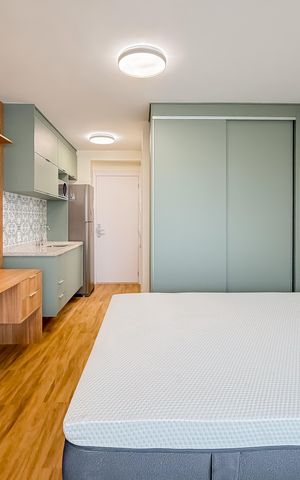 Studio para alugar com 29m², 1 quarto e sem vaga Studio para alugar com 29m², 1 quarto e sem vagaStudio