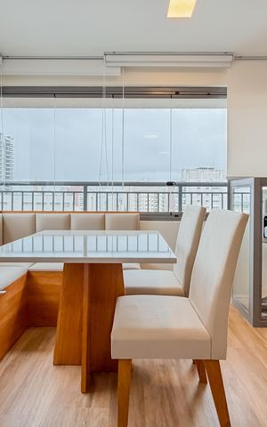 Studio para alugar com 29m², 1 quarto e sem vaga Studio para alugar com 29m², 1 quarto e sem vagaVaranda