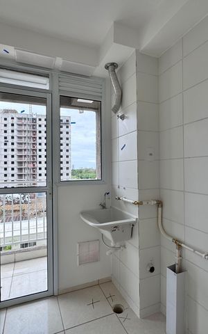 Apartamento à venda com 52m², 2 quartos e 1 vaga Apartamento à venda com 52m², 2 quartos e 1 vagaCozinha e Área de Serviço