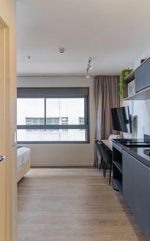 Apartamento para alugar com 25m², 1 quarto e sem vaga