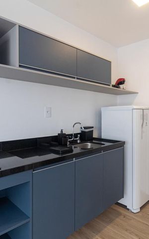 Apartamento para alugar com 25m², 1 quarto e sem vaga
