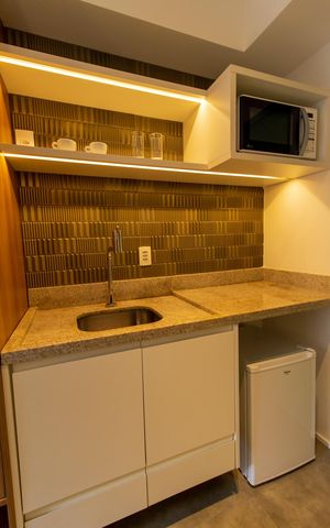 Apartamento para alugar com 22m², 1 quarto e sem vaga
