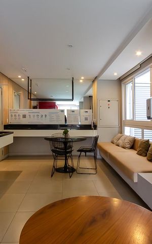 Apartamento para alugar com 22m², 1 quarto e sem vaga