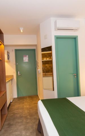 Apartamento para alugar com 22m², 1 quarto e sem vaga