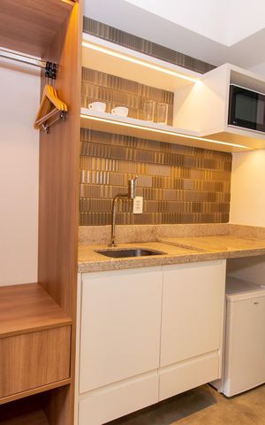 Apartamento para alugar com 22m², 1 quarto e sem vaga