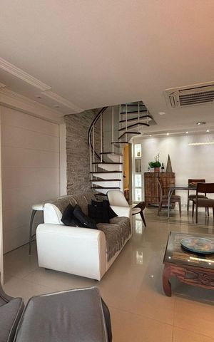 Apartamento à venda com 188m², 3 quartos e 2 vagas