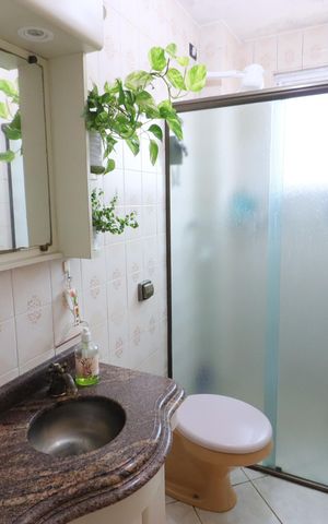 Apartamento à venda com 67m², 2 quartos e 1 vagaBanheiro