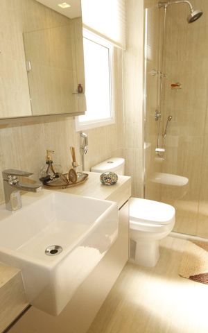 Apartamento à venda com 113m², 3 quartos e 2 vagasBanheiro da Suíte