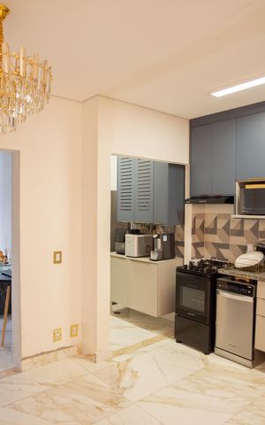 Apartamento à venda com 128m², 3 quartos e 2 vagas Apartamento à venda com 128m², 3 quartos e 2 vagasSALA COZINHA