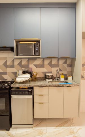 Apartamento à venda com 128m², 3 quartos e 2 vagas Apartamento à venda com 128m², 3 quartos e 2 vagasSALA COZINHA