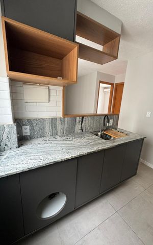 Apartamento à venda com 44m², 2 quartos e 1 vaga