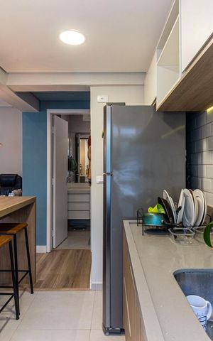 Apartamento à venda com 40m², 1 quarto e sem vaga Apartamento à venda com 40m², 1 quarto e sem vagaCozinha