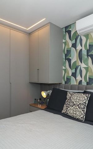 Apartamento à venda com 57m², 2 quartos e 2 vagasQuarto Suíte