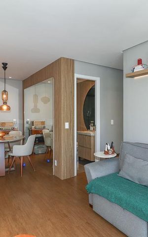 Apartamento à venda com 57m², 2 quartos e 2 vagasSala