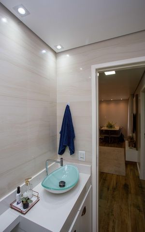 Apartamento à venda com 49m², 2 quartos e 1 vagaBanheiro