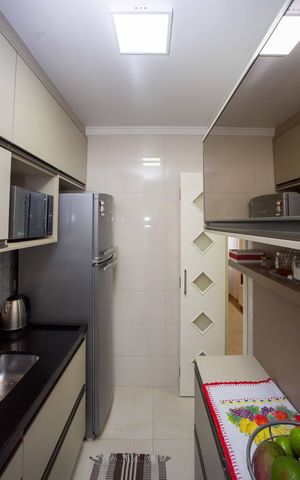 Apartamento à venda com 49m², 2 quartos e 1 vagaCozinha