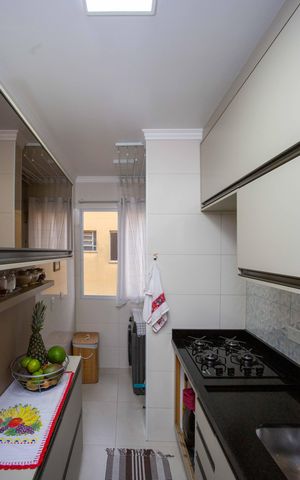 Apartamento à venda com 49m², 2 quartos e 1 vagaCozinha