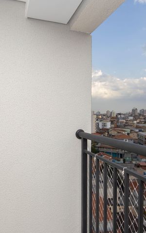 Apartamento à venda com 46m², 2 quartos e sem vaga Apartamento à venda com 46m², 2 quartos e sem vagaVaranda