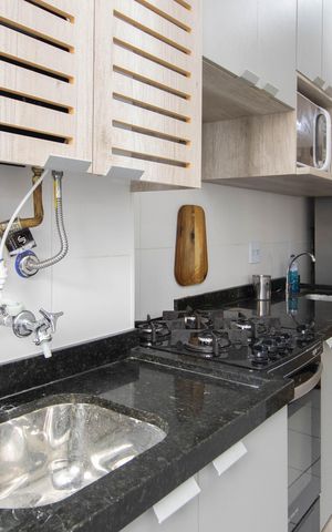 Apartamento à venda com 46m², 2 quartos e sem vaga Apartamento à venda com 46m², 2 quartos e sem vagaCozinha