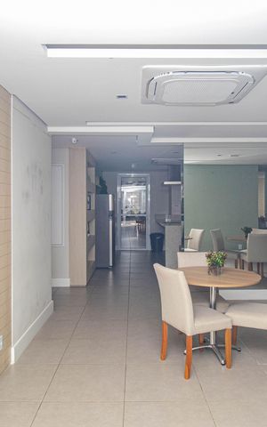 Apartamento à venda com 46m², 2 quartos e sem vaga Apartamento à venda com 46m², 2 quartos e sem vagaÁrea comum - Salão de festas
