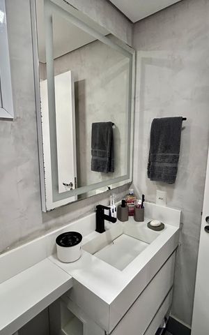 Apartamento à venda com 75m², 2 quartos e 1 vaga Apartamento à venda com 75m², 2 quartos e 1 vagaBanheiro da Suíte