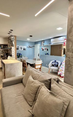 Apartamento à venda com 75m², 2 quartos e 1 vaga Apartamento à venda com 75m², 2 quartos e 1 vagaSala