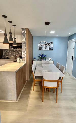 Apartamento à venda com 75m², 2 quartos e 1 vaga Apartamento à venda com 75m², 2 quartos e 1 vagaSala
