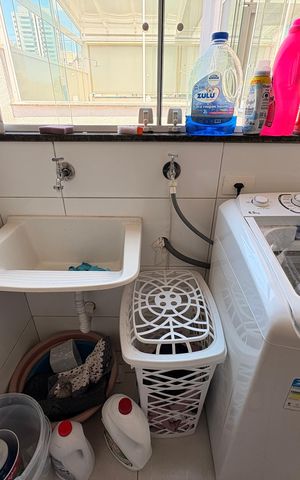 Apartamento à venda com 112m², 2 quartos e 1 vaga Apartamento à venda com 112m², 2 quartos e 1 vagaLavanderia