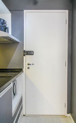Studio à venda com 28m², 1 quarto e sem vaga Studio à venda com 28m², 1 quarto e sem vagaCozinha