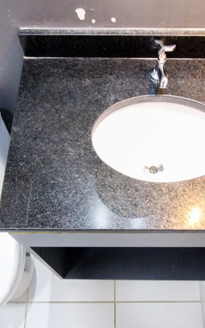 Studio à venda com 28m², 1 quarto e sem vaga Studio à venda com 28m², 1 quarto e sem vagaBanheiro