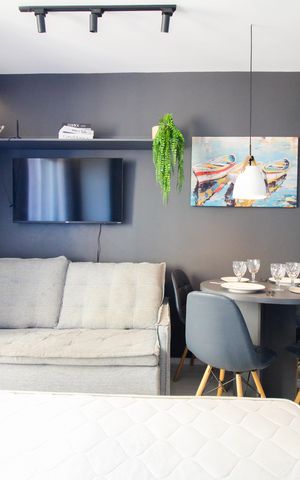 Studio à venda com 28m², 1 quarto e sem vaga Studio à venda com 28m², 1 quarto e sem vagaSala/Quarto