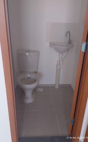Apartamento para alugar com 40m², 2 quartos e 1 vaga Apartamento para alugar com 40m², 2 quartos e 1 vagaBanheiro