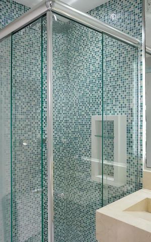 Apartamento para alugar com 59m², 2 quartos e 1 vagaBanheiro da suíte
