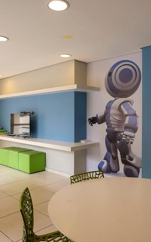 Apartamento para alugar com 59m², 2 quartos e 1 vagaSalão de jogos