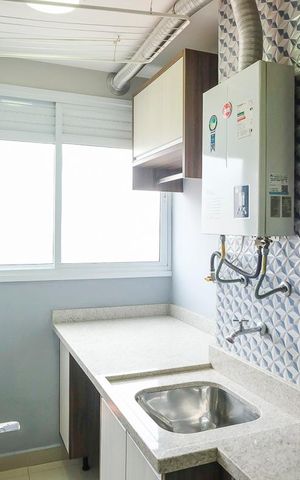 Apartamento para alugar com 59m², 2 quartos e 1 vagaÁrea de serviço