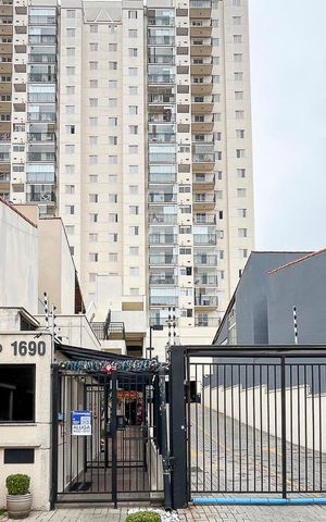 Apartamento para alugar com 59m², 2 quartos e 1 vagaFachada + plaquinha