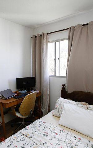 Apartamento para alugar com 48m², 2 quartos e sem vagaQuarto 1