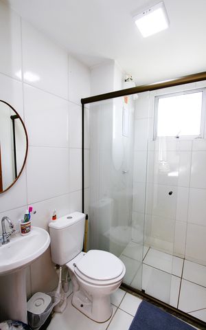 Apartamento para alugar com 48m², 2 quartos e sem vagaBanheiro 