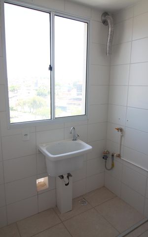 Apartamento à venda com 48m², 2 quartos e 1 vagaCozinha e Área de Serviço