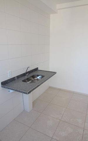 Apartamento à venda com 48m², 2 quartos e 1 vagaCozinha e Área de Serviço