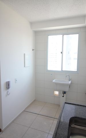 Apartamento à venda com 48m², 2 quartos e 1 vagaCozinha e Área de Serviço