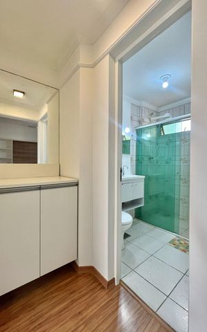 Apartamento à venda com 38m², 1 quarto e 1 vaga Apartamento à venda com 38m², 1 quarto e 1 vagaBanheiro