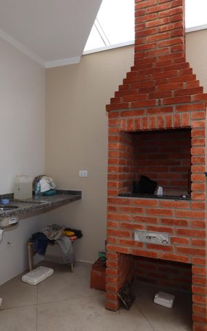 Casa à venda com 100m², 3 quartos e 2 vagasQuintal - Churrasqueira