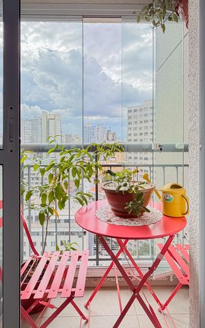 Apartamento à venda com 50m², 2 quartos e 1 vaga Apartamento à venda com 50m², 2 quartos e 1 vagaVaranda da Sala